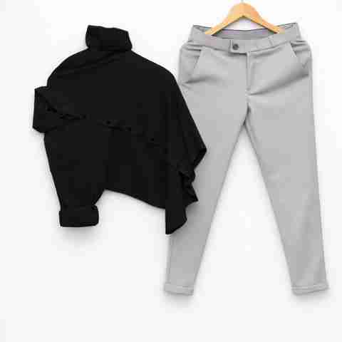 jumi enterprise Men Cotton Blend Shirt Pant Set - Image 2