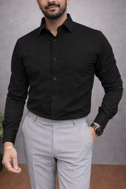 jumi enterprise Men Cotton Blend Shirt Pant Set - Image 6