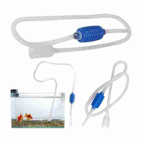 Water Area Aquarium Siphon Gravel Cleaner Manual Water Pump - Image 5