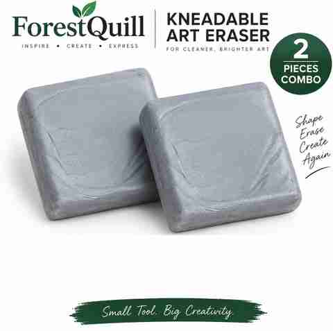 ForestQuill Kneadable Eraser â Soft Precision Eraser for Drawing, Sketching & Shading - Image 3