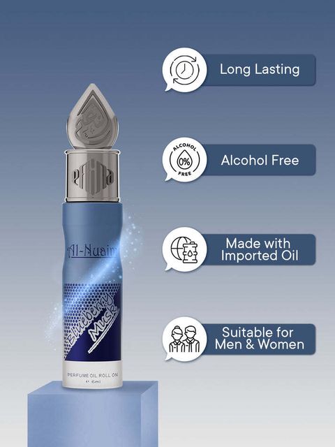 Al-Nuaim Blueberry Musk Essence Alcohol Free Long Lasting Luxury Attar Oil Floral Attar (Fruity) - Image 5