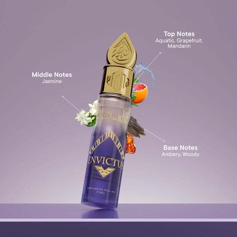 Al-Nuaim Envictus Alcohol Free Long Lasting Premium Sporty Attar Oil Perfume Herbal Attar (Spicy) - Image 6