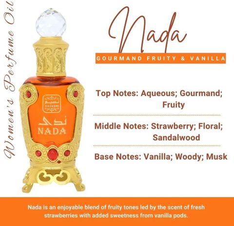Naseem Nada Attar 25ml Alcohol-Free Floral Perfume Oil - Image 7