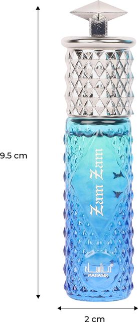 Manasik ZAM ZAM Alcohol-Free Attar Roll-On 6ml Floral - Image 7