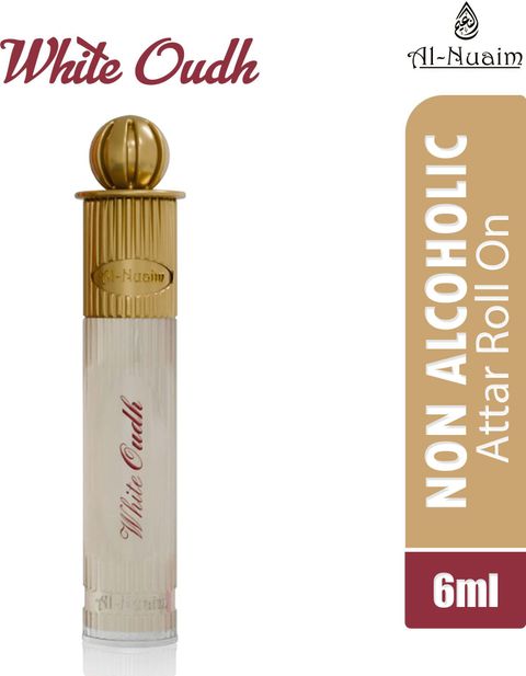 Al Nuaim White Oud 6ml Natural Floral Attar - Image 6