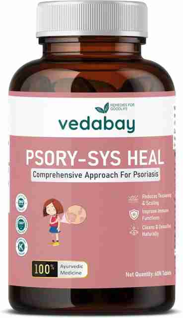 Vedabay Psorysys Heal Psoriasis Tablets (60 Tablets) - Image 3