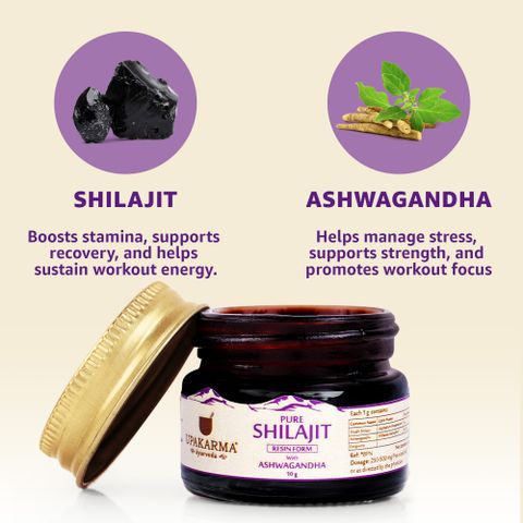 UPAKARMA Pure Shilajit Resin with Ashwagandha (10g) - Image 8