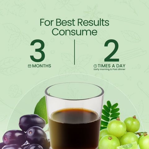 Krishna's Herbal & Ayurveda Diabic Care Juice 500ml - Image 7