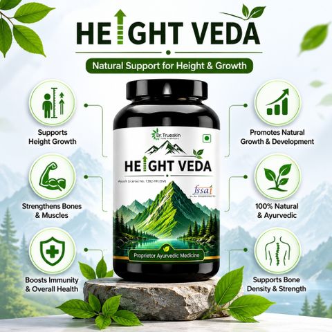 Dr.TrueSkin Height Veda Height Growth Formula 150g - Image 6