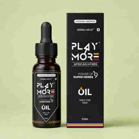 Herbal Deck Playmor Herbs for Men with African Superherbs Oil (30 ml) - Image 5