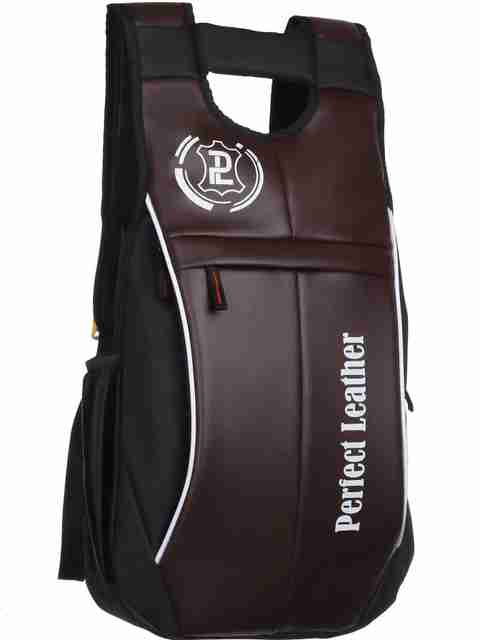 perfect leather Medium 25 L Laptop Backpack Large 25 L unisex Spacy and reflective strip Special price (Multicolor) - Image 5