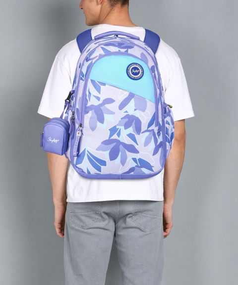 SKYBAGS Bloom 04 30L Laptop Backpack for Women (Purple) - Image 4