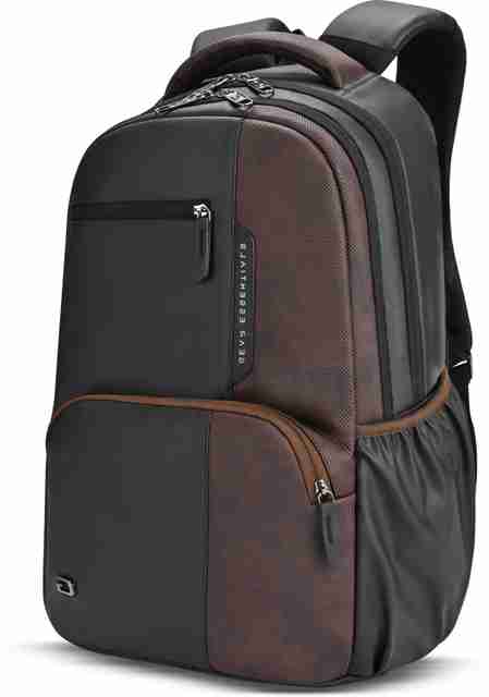 Gear Vintage 2 Faux Leather Laptop Backpack 34L Brown - Image 5