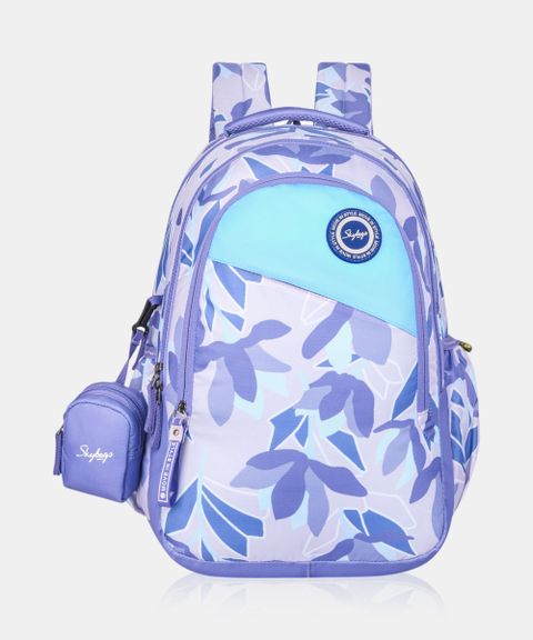 SKYBAGS Bloom 04 30L Laptop Backpack for Women (Purple) - Image 5