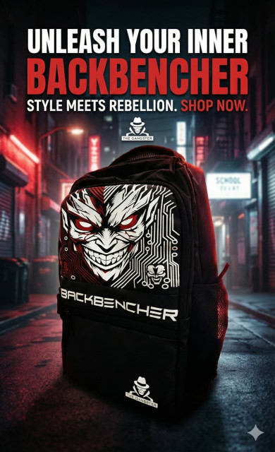 【eL】Chain Backpack Lechain Le chain Gangester 2 hidden poket 32 L Laptop Backpack