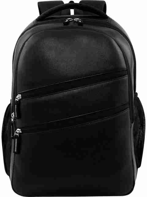 House of Common Lightweight Waterproof School Backpack, Black, 20L - Image 5