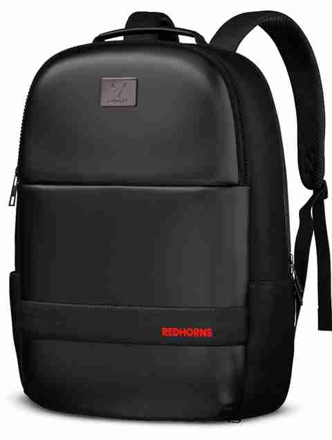 REDHORNS Small 20L Laptop Backpack with 15.6" Sleeve, Black - Image 5