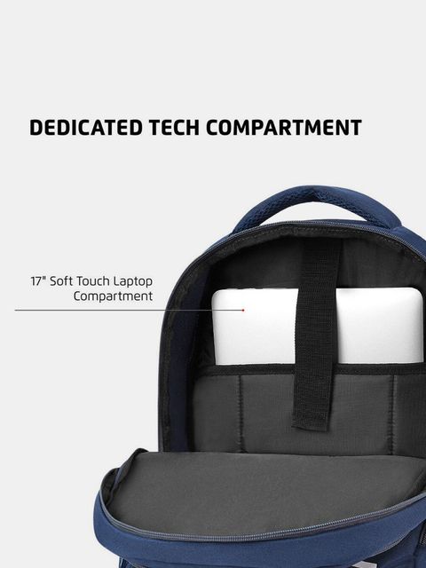 SAFARI Large 35 L Laptop Backpack Jolt (Blue) - Image 8