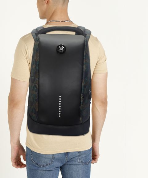 Arctic Fox Medium 23 L Laptop Backpack Slope Anti-Theft Camo Black (Black) - Image 3