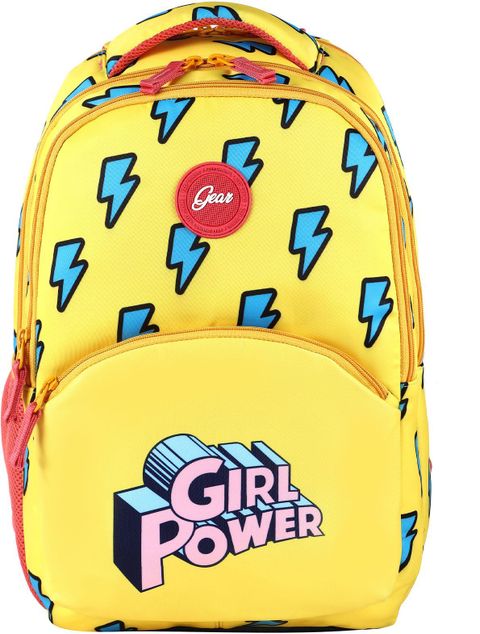 Gear Medium 27 L Backpack AWESOME THUNDER GIRL (Yellow) - Image 6