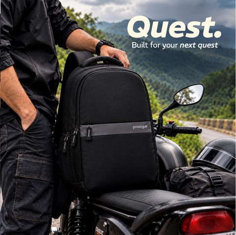 PROVOGUE QUEST 20L Laptop Backpack, Black - Image 6