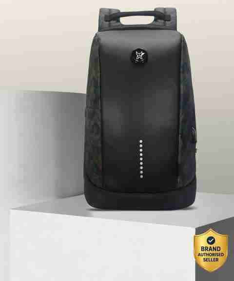 Arctic Fox Medium 23 L Laptop Backpack Slope Anti-Theft Camo Black (Black) - Image 2