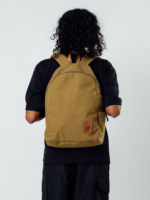 DailyObjects Small 10 L Laptop Backpack All Olive Pedal Daypack (Green) - Image 8