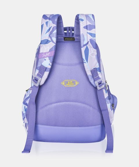 SKYBAGS Bloom 04 30L Laptop Backpack for Women (Purple) - Image 8