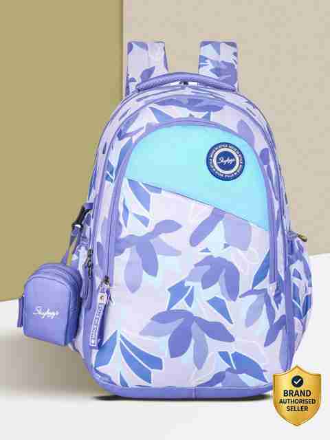 SKYBAGS Bloom 04 30L Laptop Backpack for Women (Purple) - Image 3