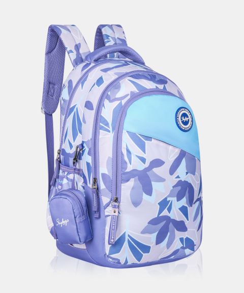 SKYBAGS Bloom 04 30L Laptop Backpack for Women (Purple) - Image 6