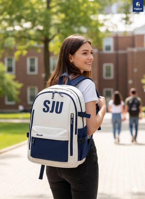 MONVELLI Medium 25 L Laptop Backpack Move With Style (Blue) - Image 3