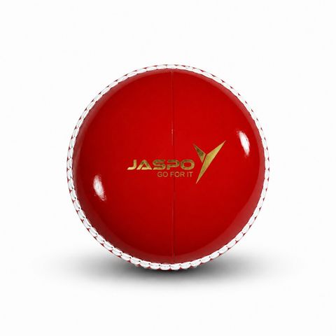 Jaspo Super-90 Leatherette Cricket Ball, Red, Pack of 1 - Image 6