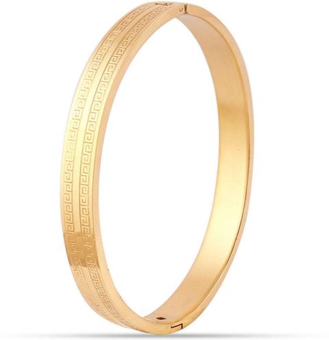 GKKAKADIYA Stainless Steel Gold-plated Kada - Image 7