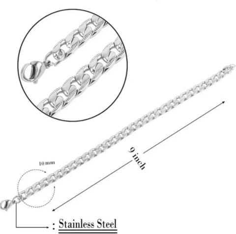 Alixzaan Stainless Steel Bracelet - Image 8