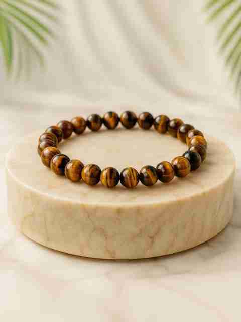 GoldAura Tiger's Eye Crystal Bracelet - Image 5