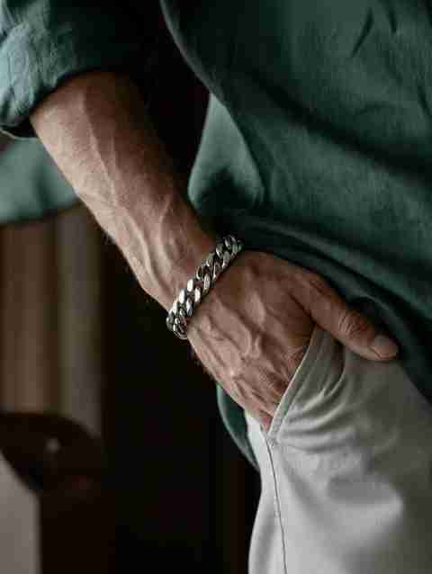 Salty Alpha Stainless Steel Bracelet - Image 2