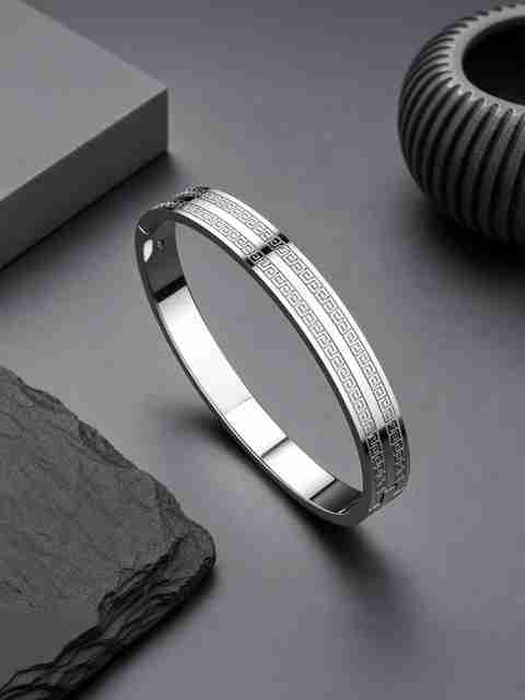 FEEDNIX Stainless Steel Silver Bracelet - Image 5