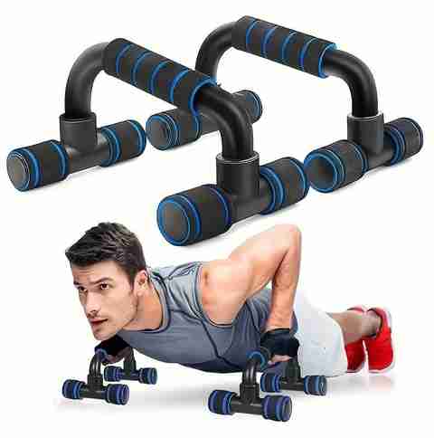 Shopeleven Q6 Push-up Bar Stands Handles Set Multicolor - Image 3