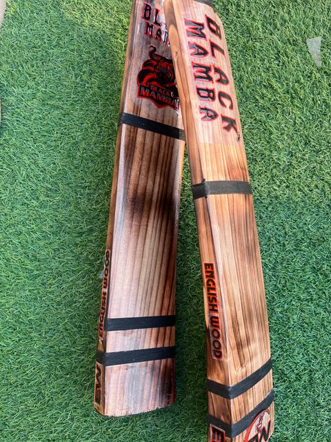 EWSPORTS BURN BLACK Kashmir Willow Cricket Bat (1 kg, 15+ Yrs) - Image 3