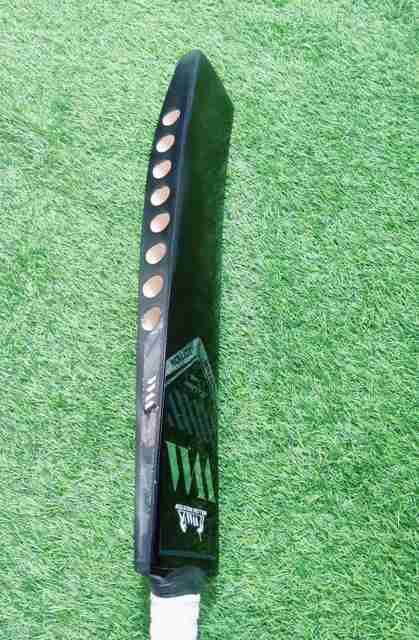Willow Master Lightweight Hard Tennis Kashmir Willow Cricket Bat (1 - Image 2