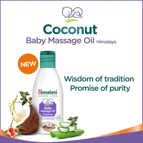 HIMALAYA Baby Massage oil-Coconut (200 ml) - Image 7