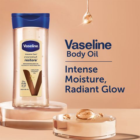 Vaseline Intensive Care Coconut Restore Body Oil 200ml - Image 7