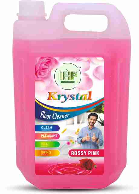 IHP ISHAN_KRYSTAL_PERFUMED FLOOR CLEANER 5L- ROSE Rose (2 x 2500 ml) - Image 5