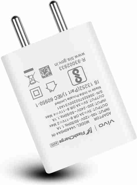 vivo 44W SuperVOOC 4A Wall Charger (White) - Image 5