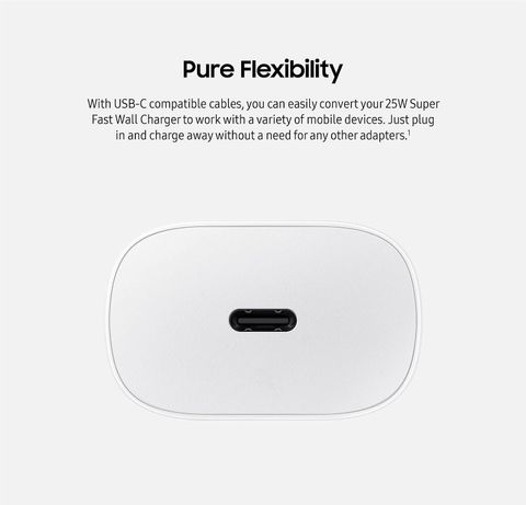 Prifakt 25W Supercharge 3A Wall Charger (White) - Image 3