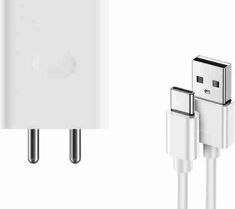 EYNK 18 W VOOC 3.1 A Wall Charger for Mobile with Detachable Cable (White, Cable Included) - Image 5