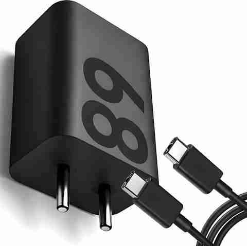 MAK 68W Adaptive Fast Charging 6A Wall Charger (Black) - Image 3