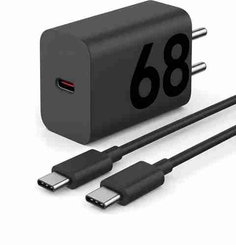 MMAK Motorola 68W Turbo Power Fast Charger with fFast Type-C to C Cable à¤à¤¾à¤°à¥à¤à¤° (à¤à¤¾à¤²à¤¾, à¤à¥à¤¬à¤² शामिल हà¥) - Image 3