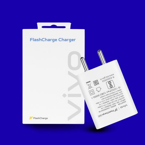 vivo 44W SuperVOOC 4A Wall Charger (White) - Image 8