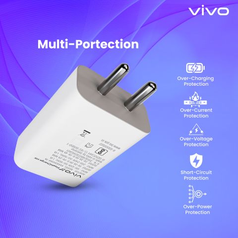 vivo 44W SuperVOOC 4A Wall Charger (White) - Image 7